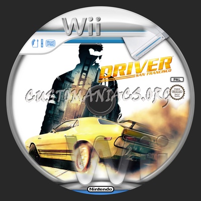 Driver San Francisco dvd label