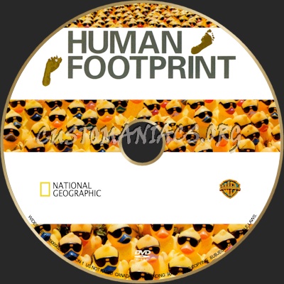 Human Footprint dvd label