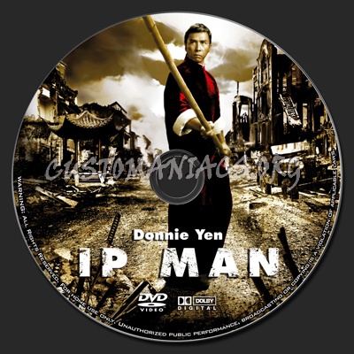 Ip Man dvd label