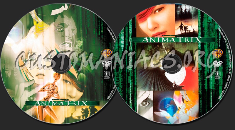 Animatrix dvd label