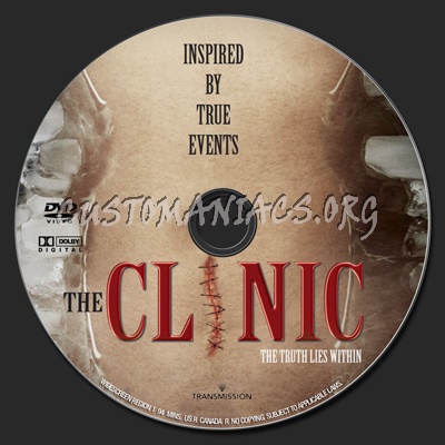 The Clinic dvd label