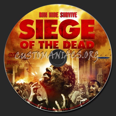 Siege of the Dead dvd label