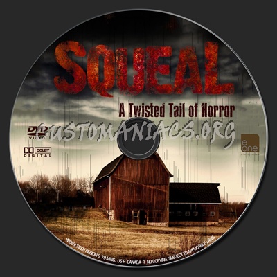 Squeal dvd label