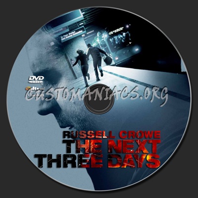 The Next Three Days dvd label