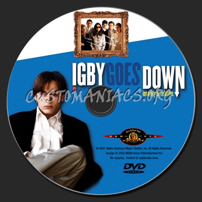 Igby Goes Down dvd label