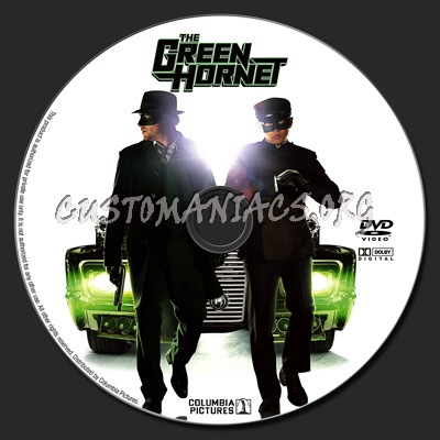 The Green Hornet dvd label