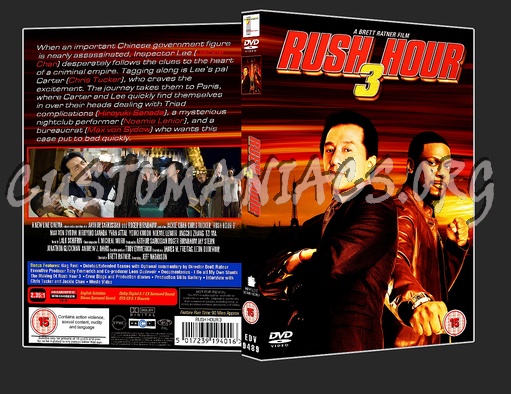 Rush Hour 3 dvd cover