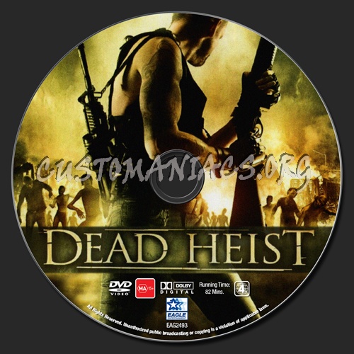 Dead Heist dvd label