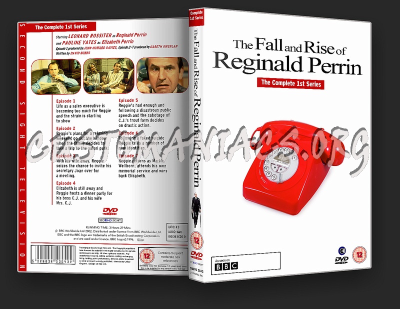 The Fall And Rise Of Reginald Perrin dvd cover