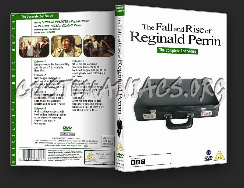 The Fall And Rise Of Reginald Perrin dvd cover