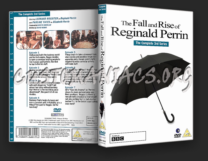 The Fall And Rise Of Reginald Perrin dvd cover