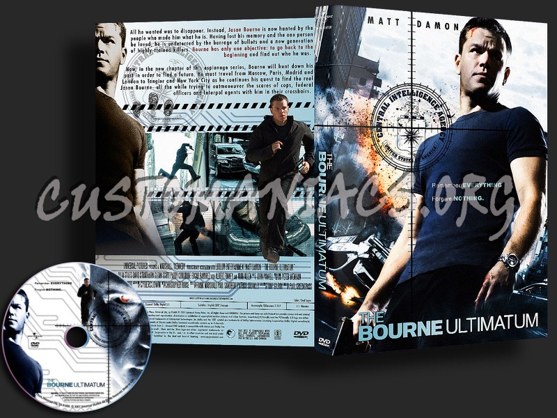 The Bourne Ultimatum dvd cover