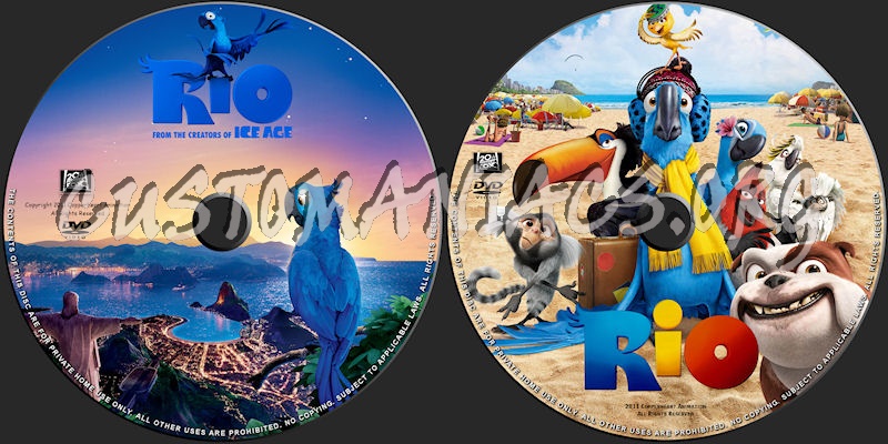 Rio dvd label