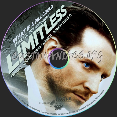 Limitless dvd label