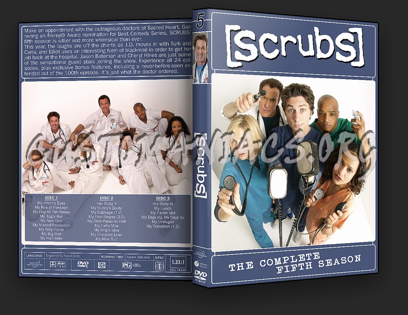 Scrubs Season 8 dvd cover - DVD Covers & Labels by Customaniacs, id: 157246  free download highres dvd cover