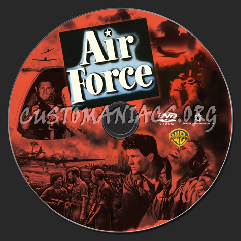 Air Force dvd label