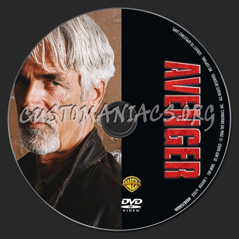 Avenger dvd label