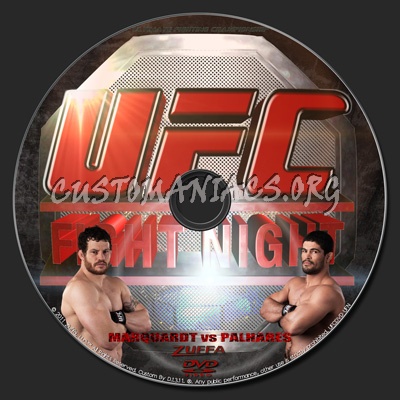 UFC UFN 22 Marquardt vs. Palhares dvd label