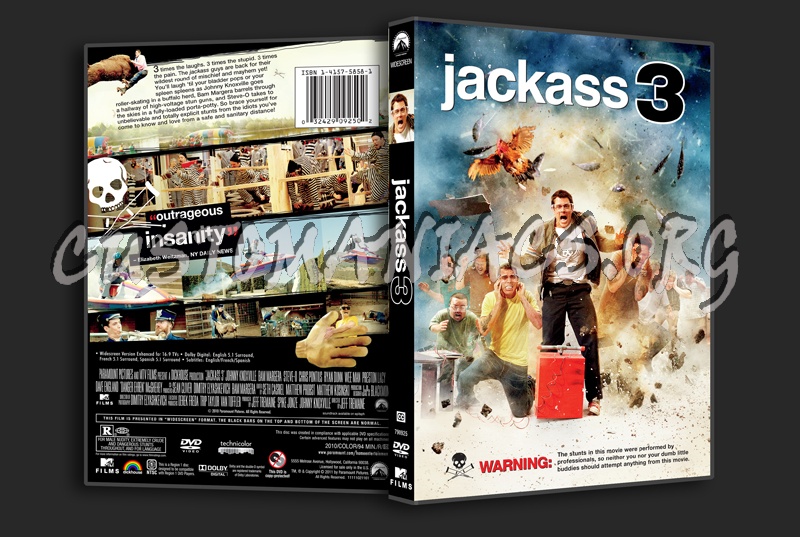 Jackass 3 dvd cover