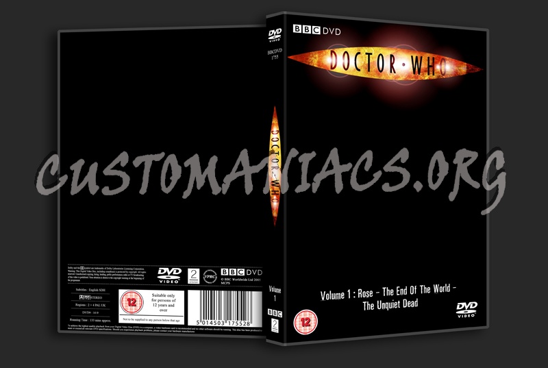 BBC Template dvd label