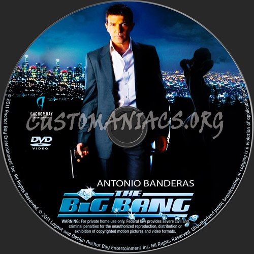 The Big Bang dvd label