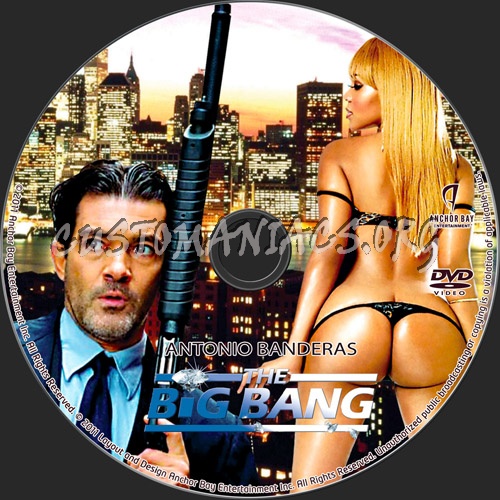 The Big Bang dvd label