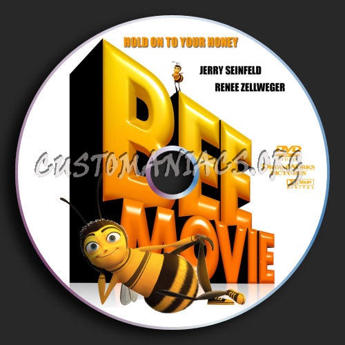 Bee Movie dvd label