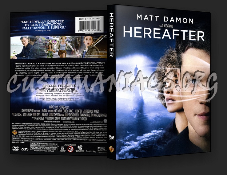 Hereafter dvd cover