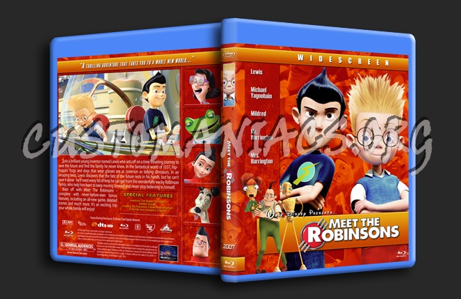 Meet The Robinsons - 2007 blu-ray cover