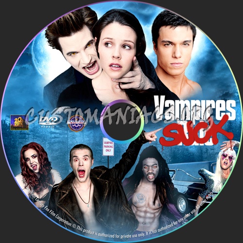 Vampires Suck dvd label