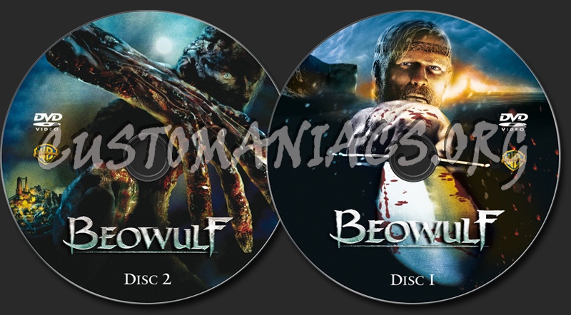 Beowulf dvd label