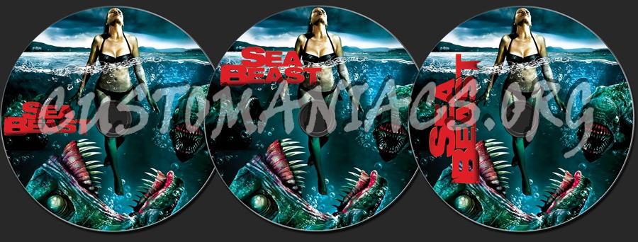 Sea Beast dvd label