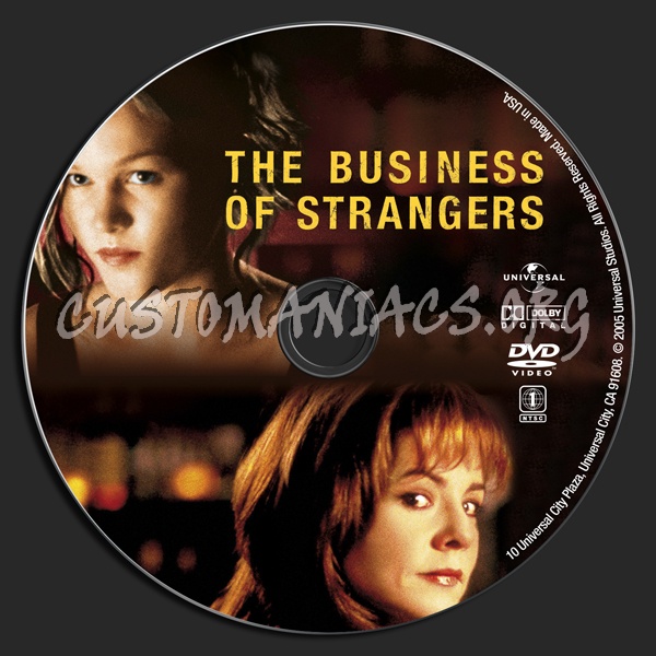 The Business Of Strangers dvd label