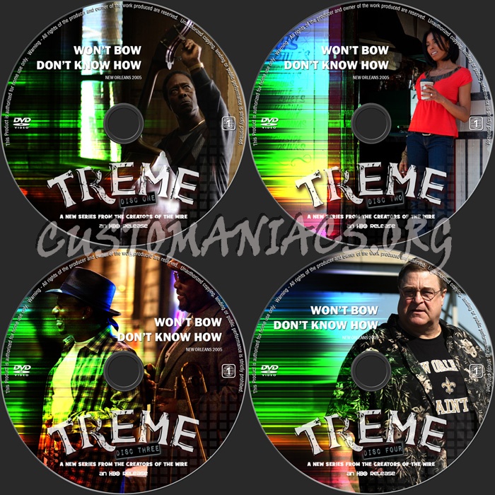 Treme - Season 1 dvd label