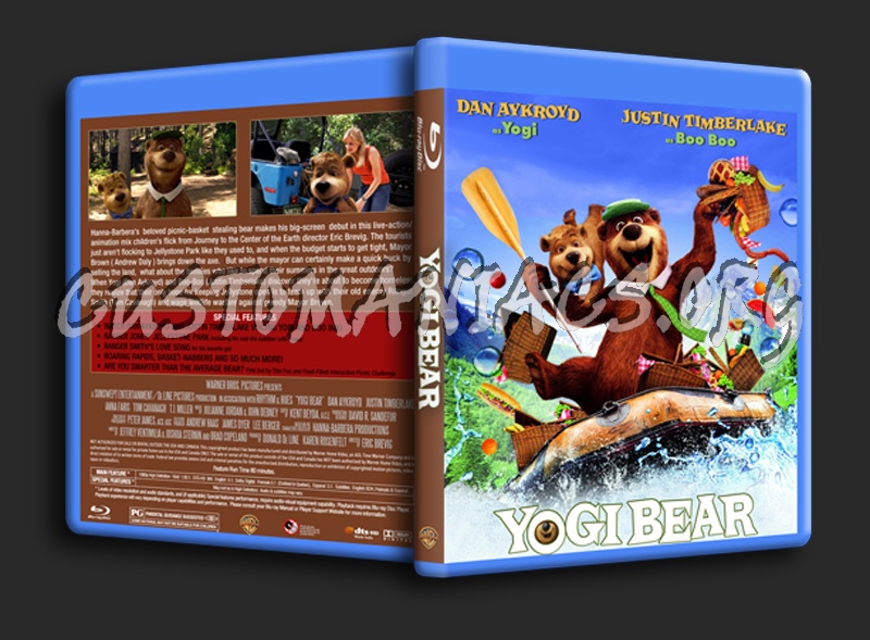 Yogi Bear blu-ray cover