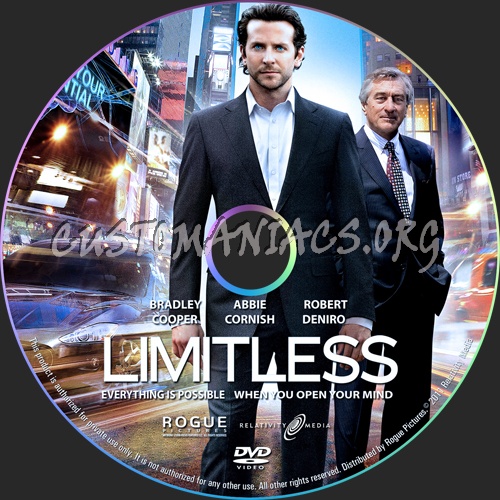 Limitless dvd label