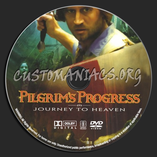 Pilgrim's Progress Journey To Heaven dvd label