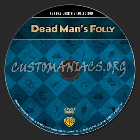 Agatha Christie Collection Dead Man's Folly dvd label