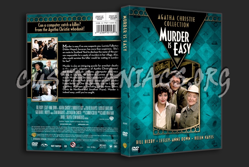 Agatha Christie Collection: Murder is Easy dvd cover