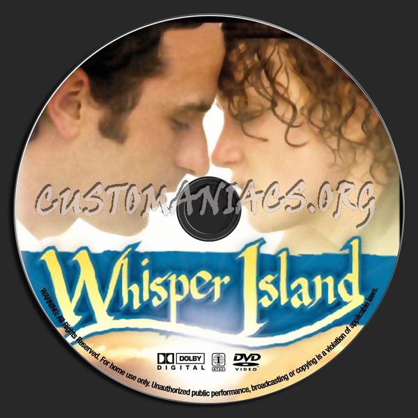 Whisper Island dvd label