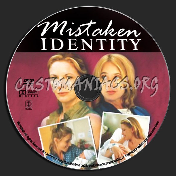 Mistaken Identity dvd label