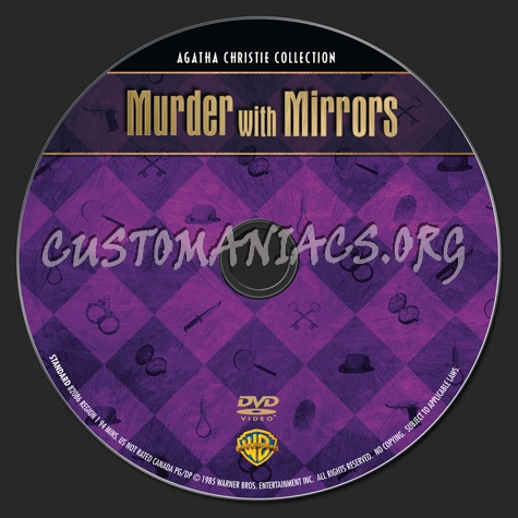 Agatha Christie Collection: Murder with Mirrors dvd label