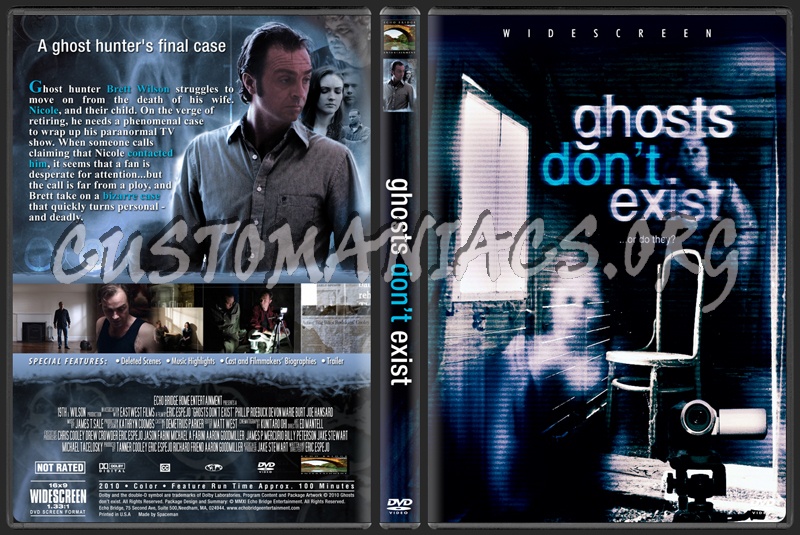 Ghosts Don't Exist dvd cover