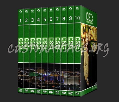 CSI Las Vegas dvd cover