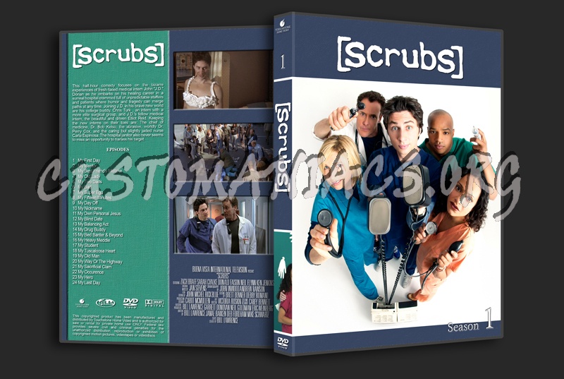 Scrubs dvd cover