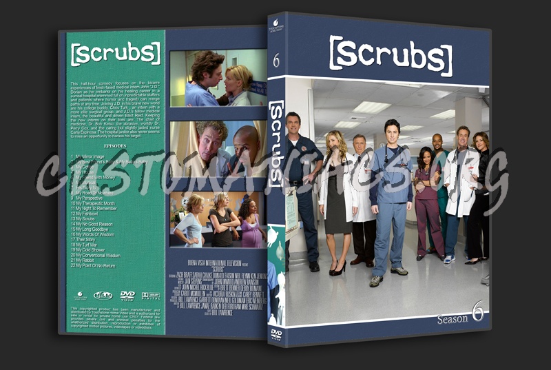 Scrubs dvd cover