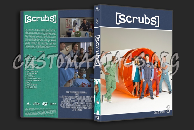 Scrubs dvd cover