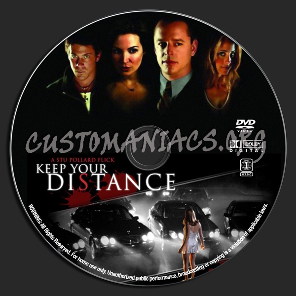 Keep Your Distance dvd label
