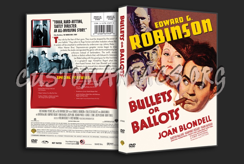 Bullets or Ballots dvd cover