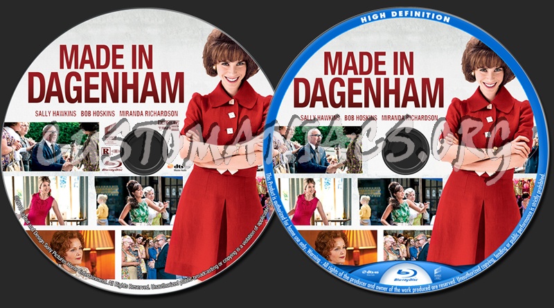 Made in Dagenham blu-ray label